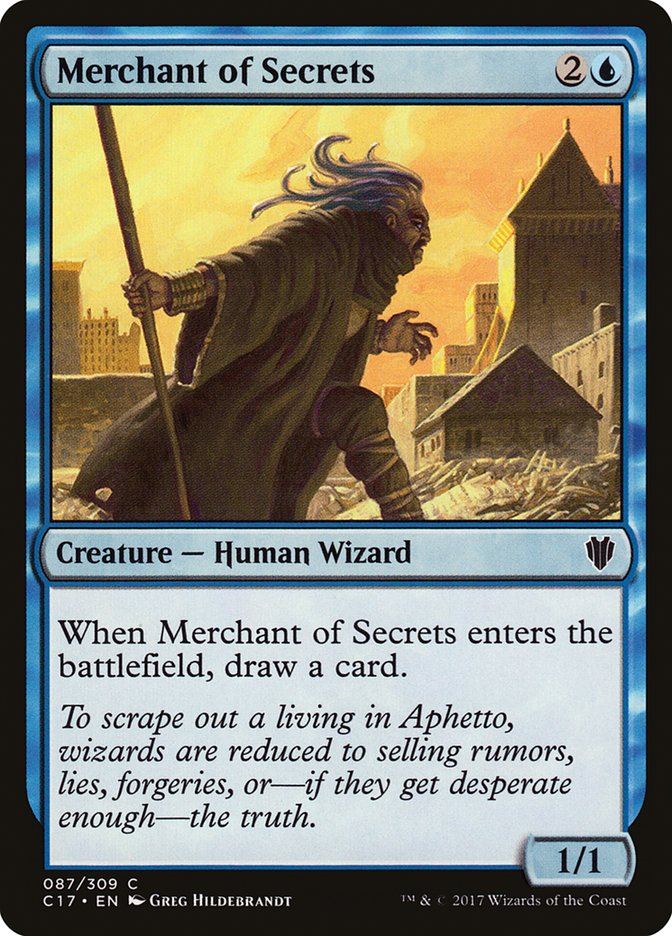 Merchant of Secrets [Commander 2017] | Enigma On Main