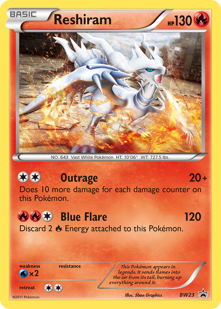 Reshiram (BW23) [Black & White: Black Star Promos] | Enigma On Main