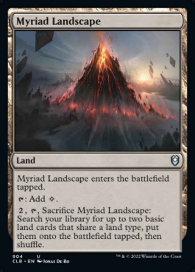 Myriad Landscape [Commander Legends: Battle for Baldur's Gate] | Enigma On Main