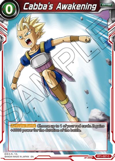 Cabba's Awakening (Reprint) (BT1-027) [Battle Evolution Booster] | Enigma On Main