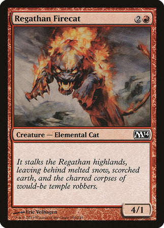 Regathan Firecat [Magic 2014] | Enigma On Main