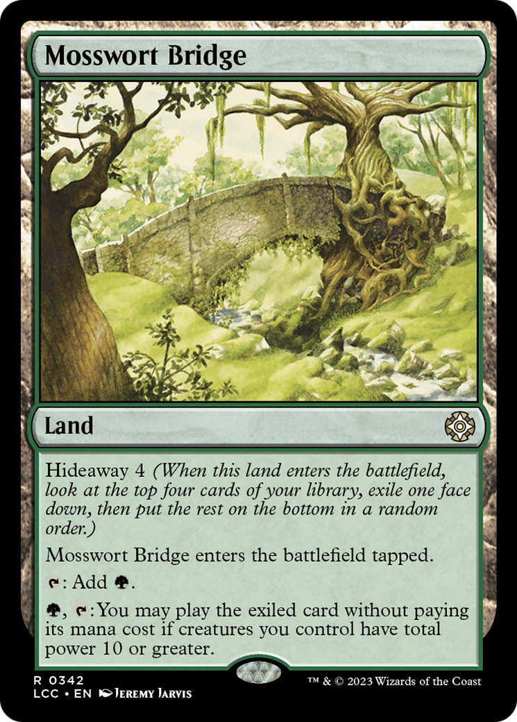 Mosswort Bridge [The Lost Caverns of Ixalan Commander] | Enigma On Main