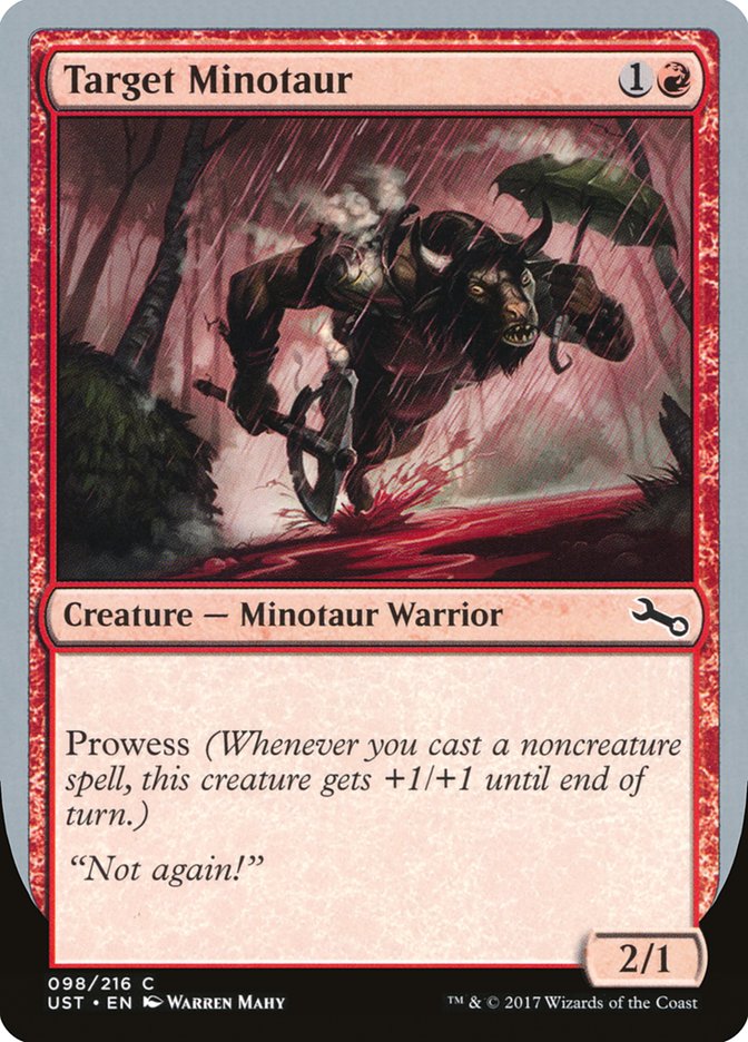 Target Minotaur (Rain Art) [Unstable] | Enigma On Main