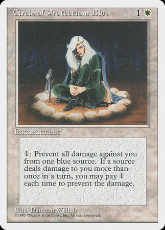 Circle of Protection: Blue [Fourth Edition] | Enigma On Main