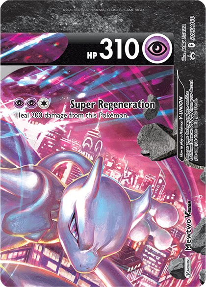 Mewtwo V-Union (SWSH160) [Sword & Shield: Black Star Promos] | Enigma On Main