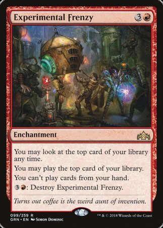 Experimental Frenzy [Guilds of Ravnica] | Enigma On Main