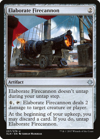 Elaborate Firecannon [Ixalan] | Enigma On Main