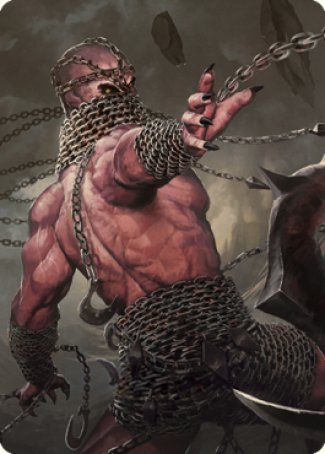 Chain Devil Art Card [Commander Legends: Battle for Baldur's Gate Art Series] | Enigma On Main