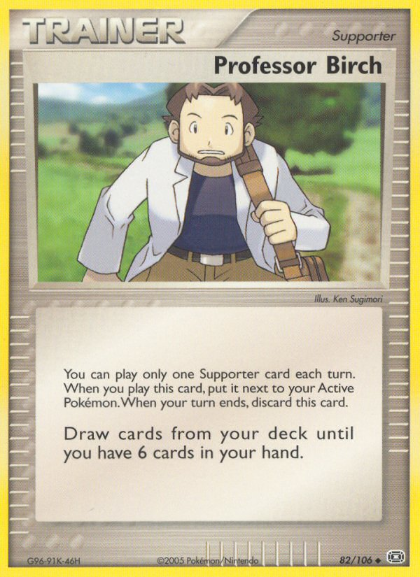 Professor Birch (82/106) [EX: Emerald] | Enigma On Main