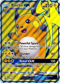 Raichu GX (SM90) (Jumbo Card) [Sun & Moon: Black Star Promos] | Enigma On Main