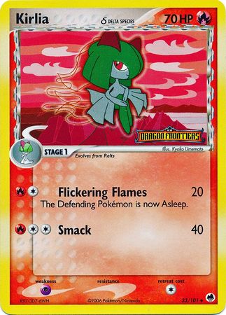 Kirlia (33/101) (Delta Species) (Stamped) [EX: Dragon Frontiers] | Enigma On Main