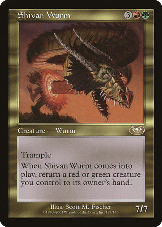 Shivan Wurm [Planeshift] | Enigma On Main