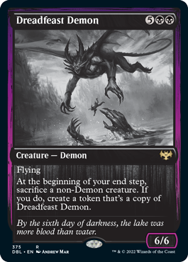 Dreadfeast Demon [Innistrad: Double Feature] | Enigma On Main