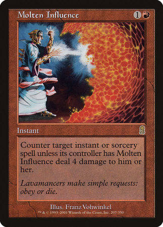 Molten Influence [Odyssey] | Enigma On Main