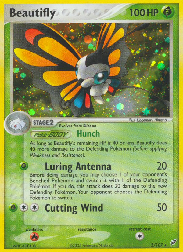 Beautifly (2/107) [EX: Deoxys] | Enigma On Main