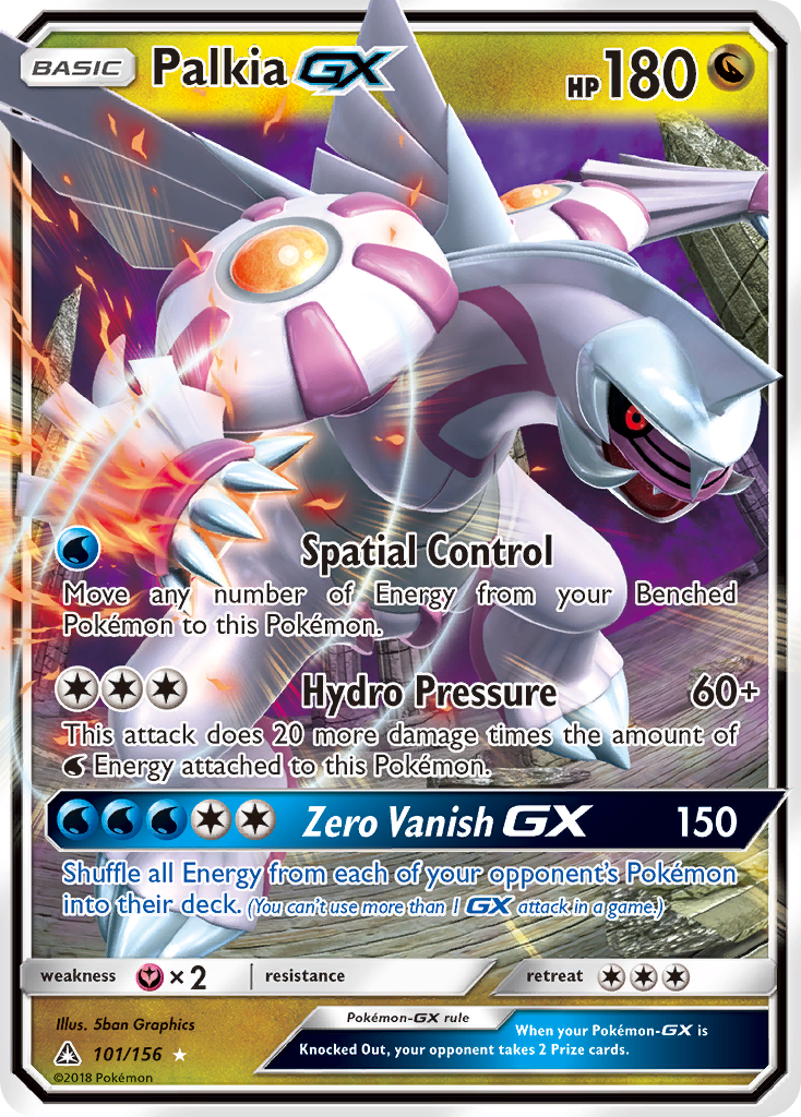 Palkia GX (101/156) [Sun & Moon: Ultra Prism] | Enigma On Main