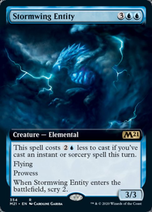 Stormwing Entity (Extended Art) [Core Set 2021] | Enigma On Main