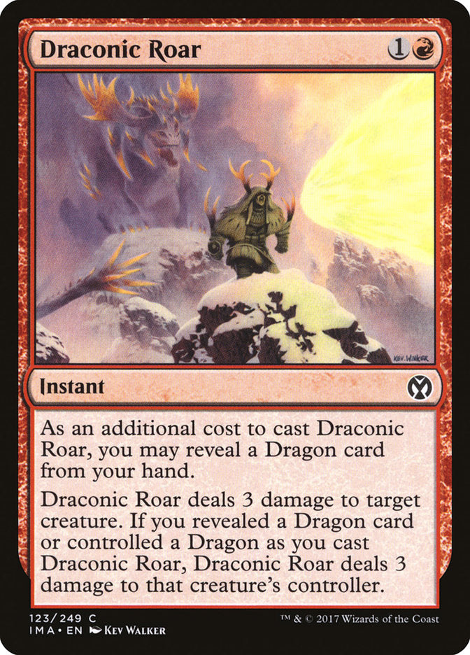 Draconic Roar [Iconic Masters] | Enigma On Main