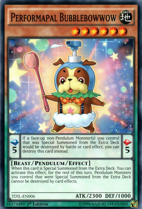 Performapal Bubblebowwow [TDIL-EN006] Common | Enigma On Main