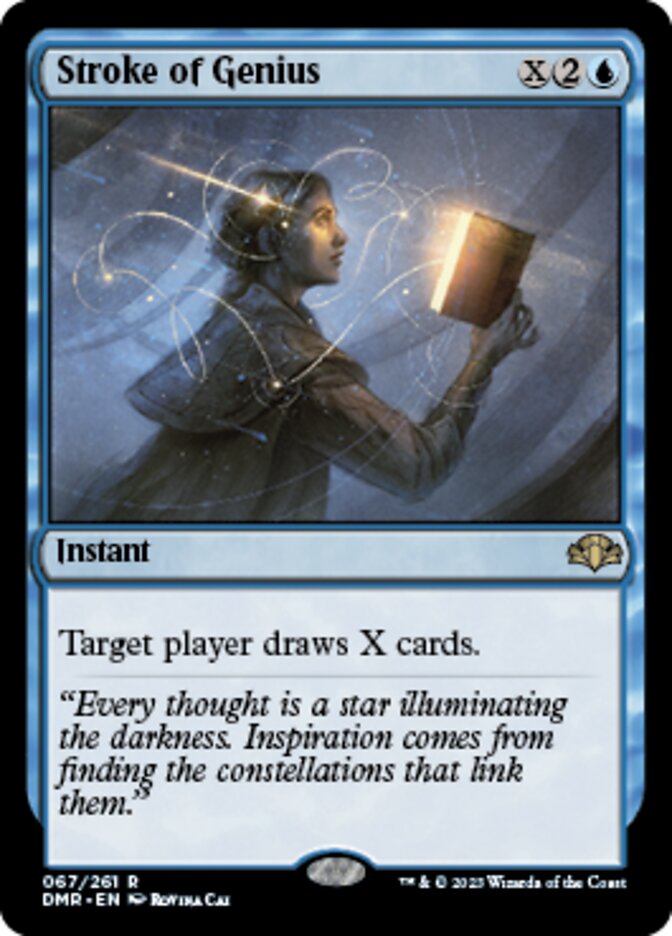 Stroke of Genius [Dominaria Remastered] | Enigma On Main