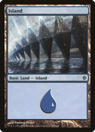 Island (233) [Rise of the Eldrazi] | Enigma On Main