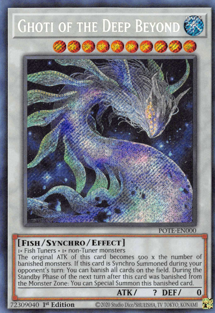 Ghoti of the Deep Beyond [POTE-EN000] Secret Rare | Enigma On Main