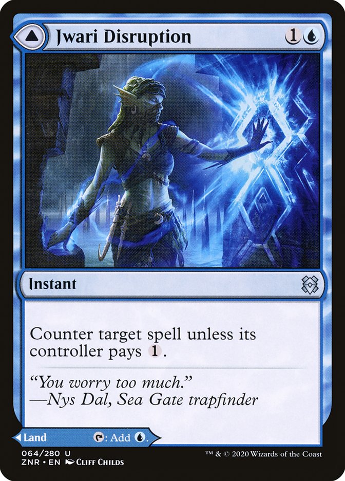 Jwari Disruption // Jwari Ruins [Zendikar Rising] | Enigma On Main