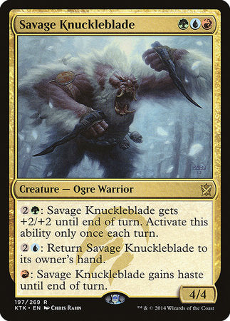 Savage Knuckleblade [Khans of Tarkir] | Enigma On Main