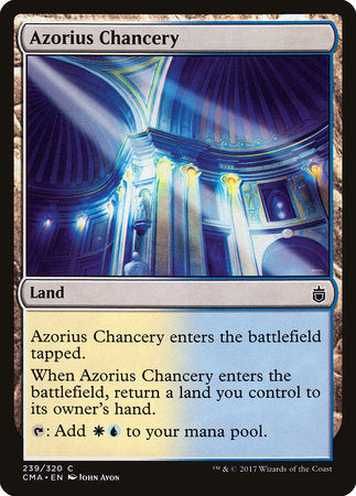 Azorius Chancery [Commander Anthology] | Enigma On Main