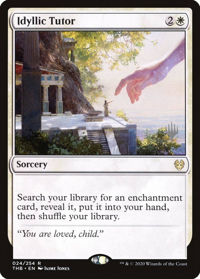 Idyllic Tutor (Promo Pack) [Theros Beyond Death Promos] | Enigma On Main