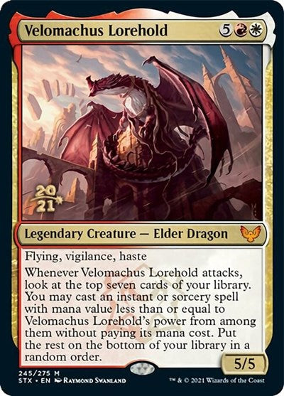 Velomachus Lorehold [Strixhaven: School of Mages Prerelease Promos] | Enigma On Main