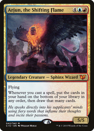 Arjun, the Shifting Flame [Commander 2015] | Enigma On Main