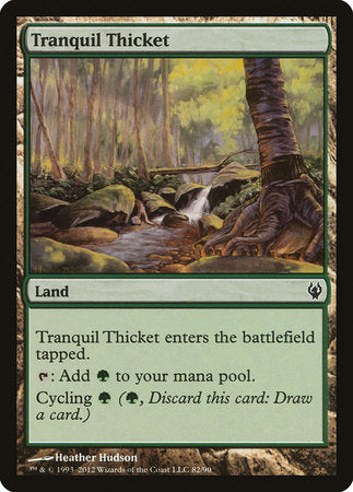 Tranquil Thicket [Duel Decks: Izzet vs. Golgari] | Enigma On Main