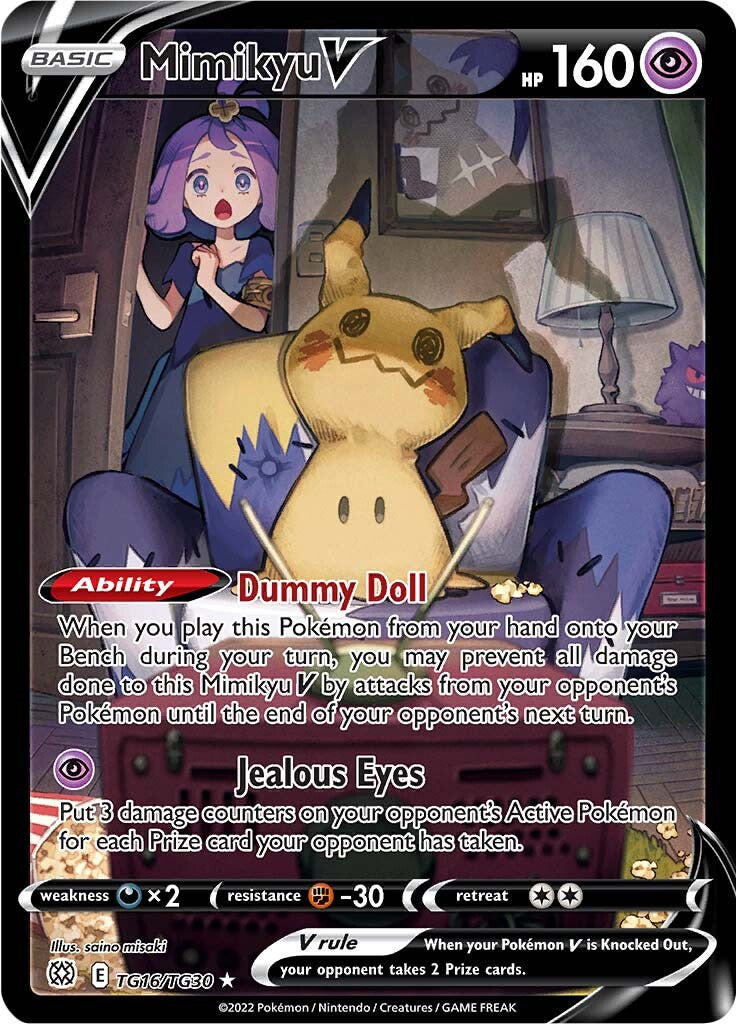 Mimikyu V (TG16/TG30) [Sword & Shield: Brilliant Stars] | Enigma On Main