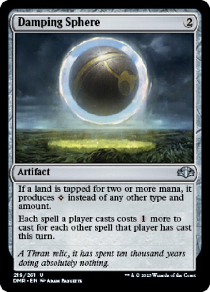 Damping Sphere [Dominaria Remastered] | Enigma On Main