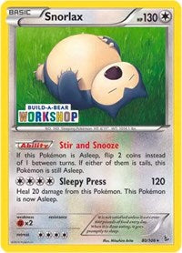 Snorlax (80/106) (Build-a-Bear Workshop Exclusive) [XY: Flashfire] | Enigma On Main