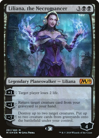 Liliana, the Necromancer [Core Set 2019] | Enigma On Main