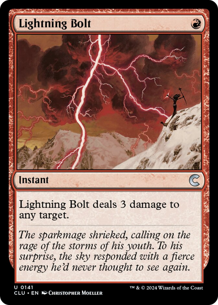 Lightning Bolt [Ravnica: Clue Edition] | Enigma On Main