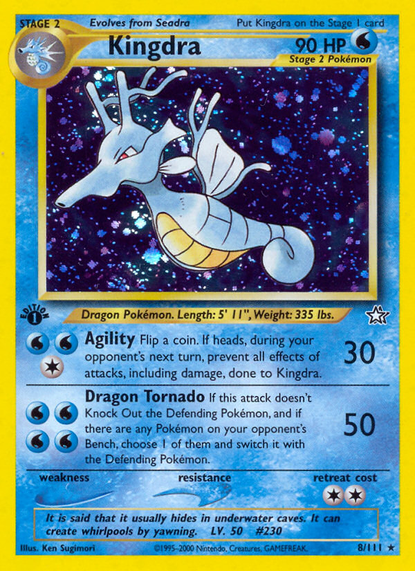 Kingdra (8/111) [Neo Genesis 1st Edition] | Enigma On Main