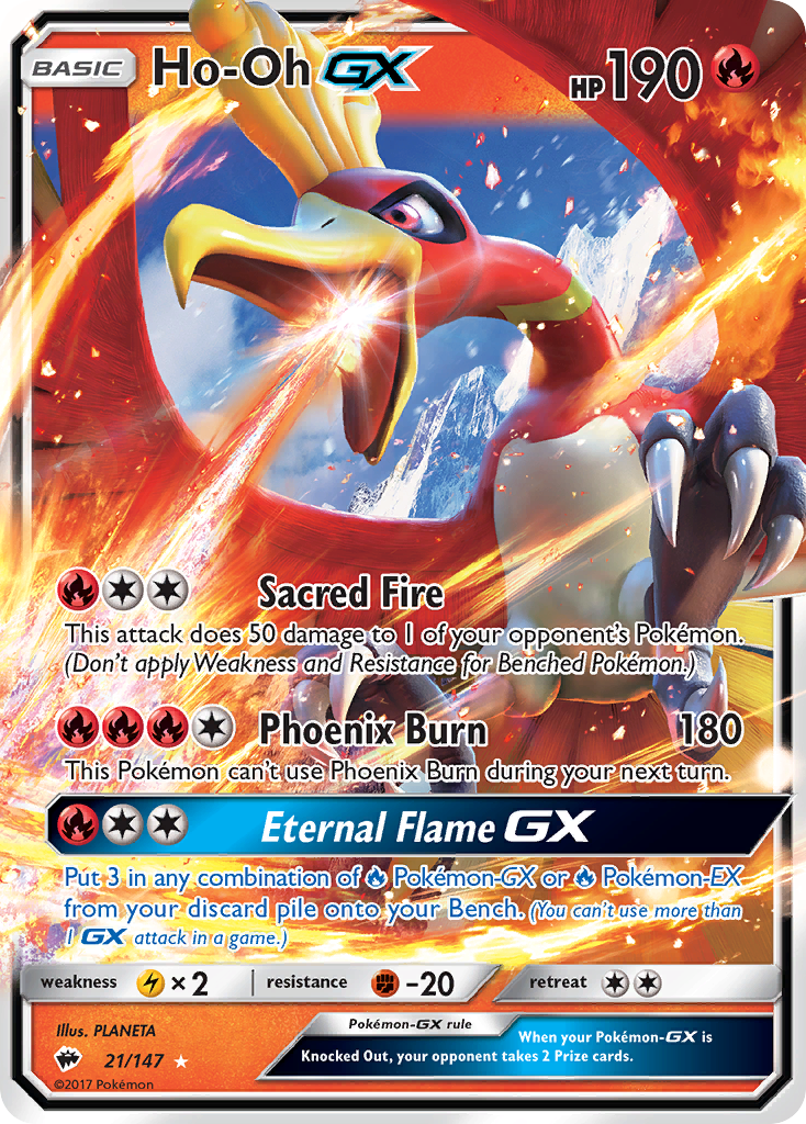 Ho-Oh GX (21/147) [Sun & Moon: Burning Shadows] | Enigma On Main