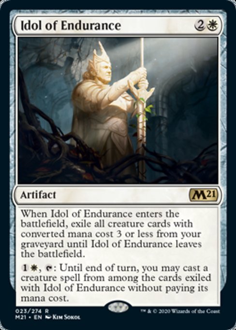 Idol of Endurance [Core Set 2021] | Enigma On Main