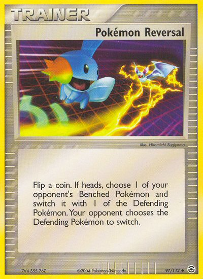 Pokemon Reversal (97/112) [EX: FireRed & LeafGreen] | Enigma On Main