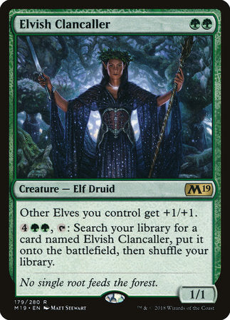 Elvish Clancaller [Core Set 2019] | Enigma On Main