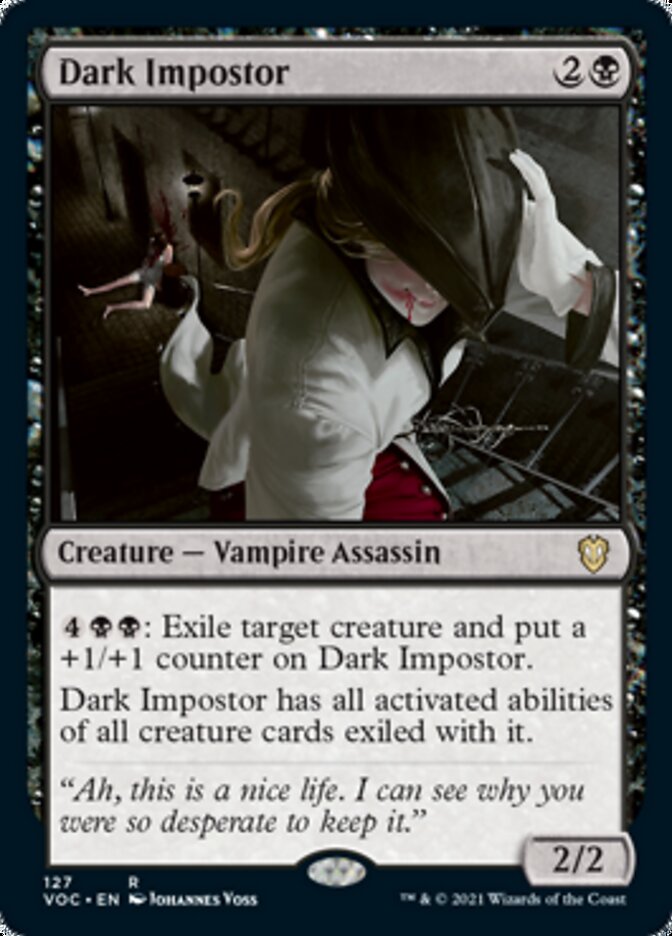 Dark Impostor [Innistrad: Crimson Vow Commander] | Enigma On Main