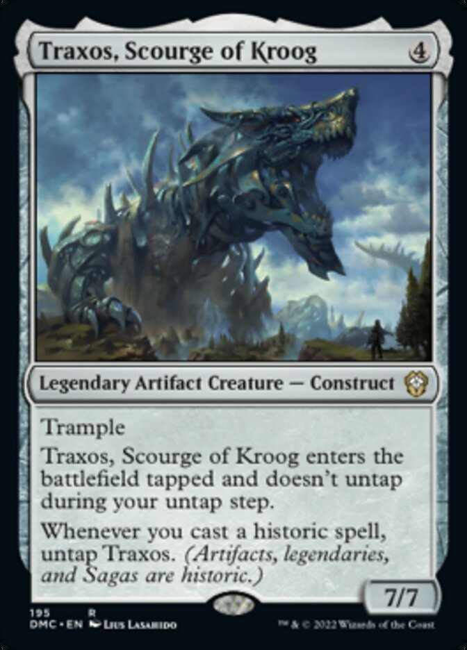 Traxos, Scourge of Kroog [Dominaria United Commander] | Enigma On Main