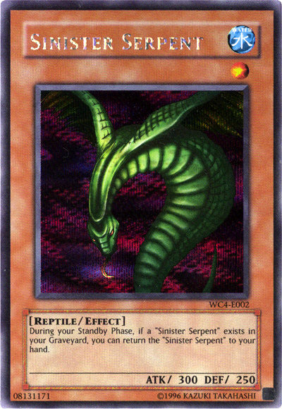 Sinister Serpent [WC4-E002] Prismatic Secret Rare | Enigma On Main