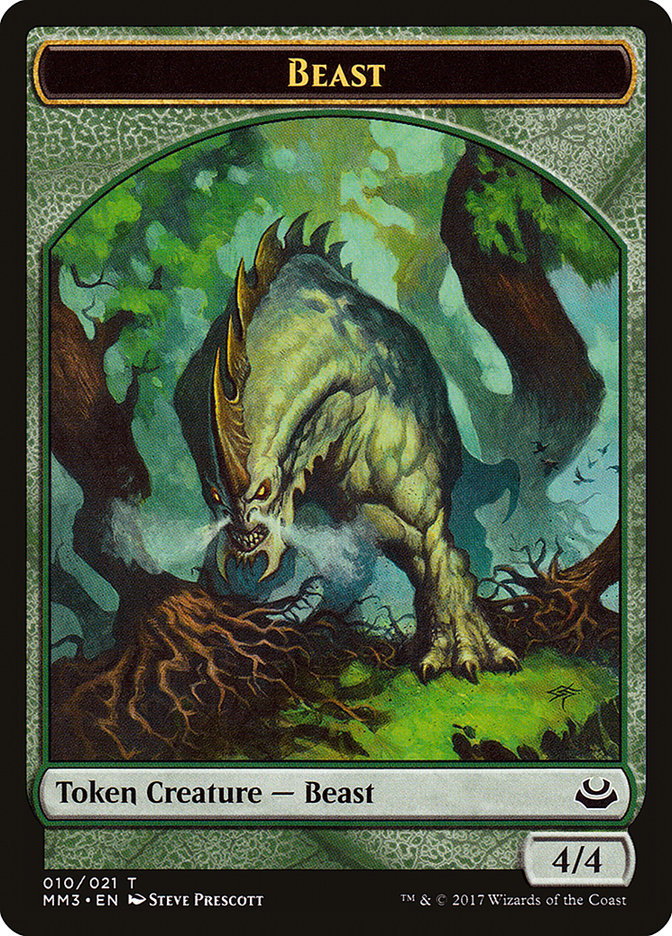 Beast (010/021) [Modern Masters 2017 Tokens] | Enigma On Main