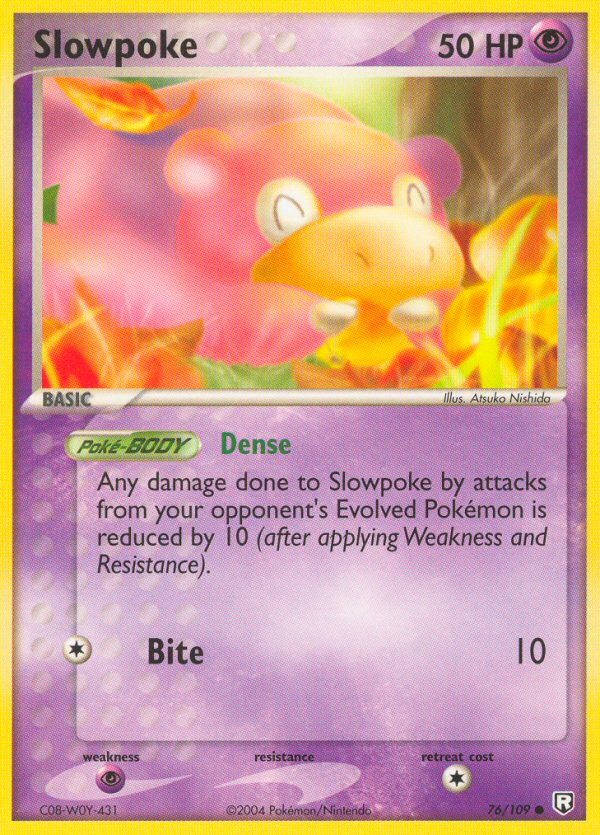 Slowpoke (76/109) [EX: Team Rocket Returns] | Enigma On Main