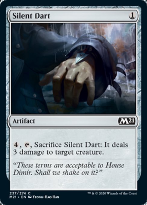 Silent Dart [Core Set 2021] | Enigma On Main