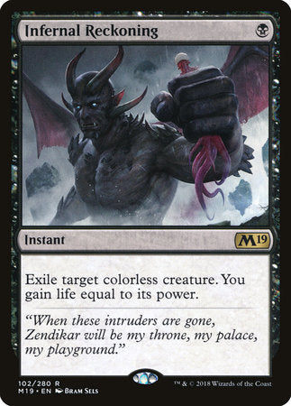 Infernal Reckoning [Core Set 2019] | Enigma On Main